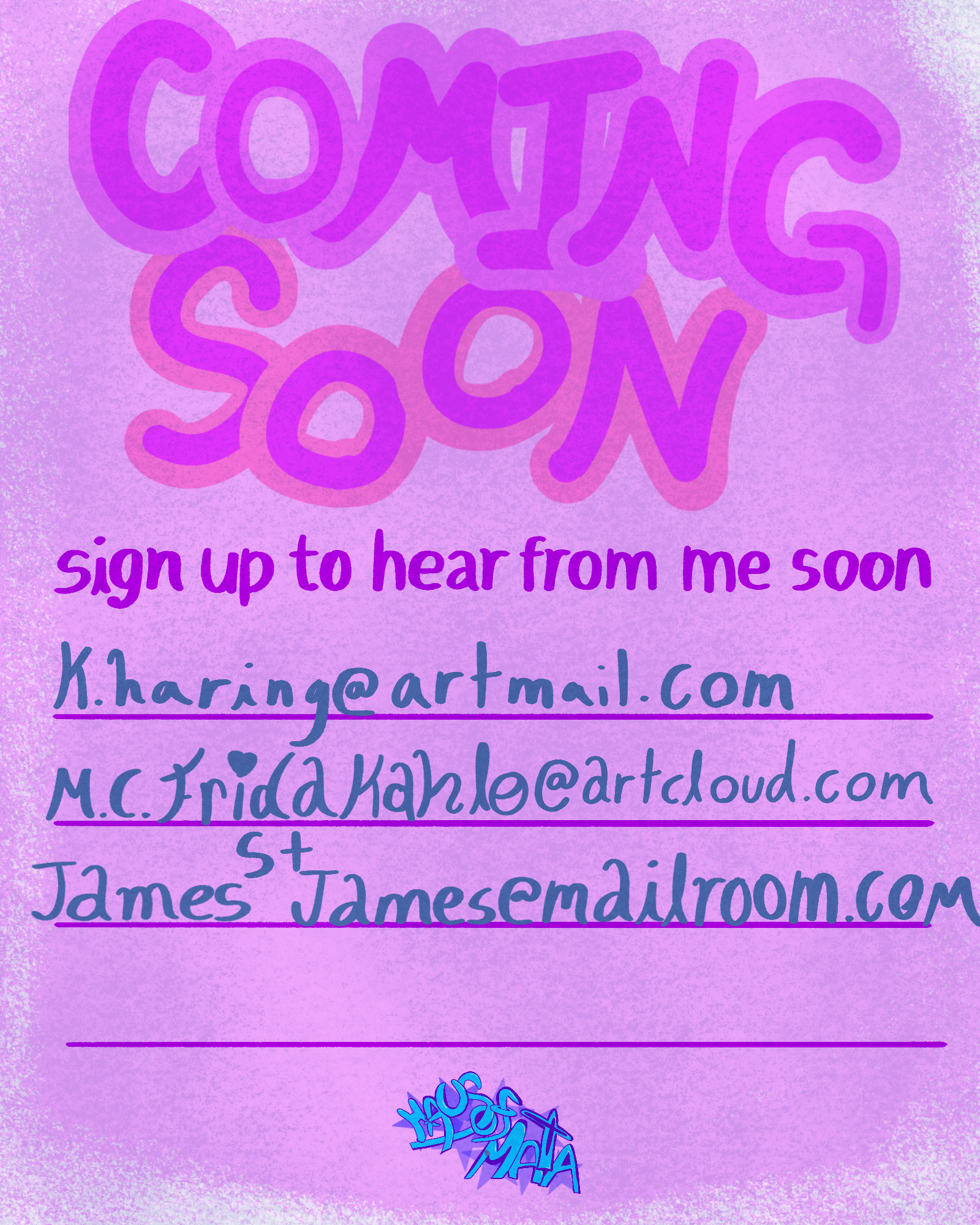 Sign up for updates